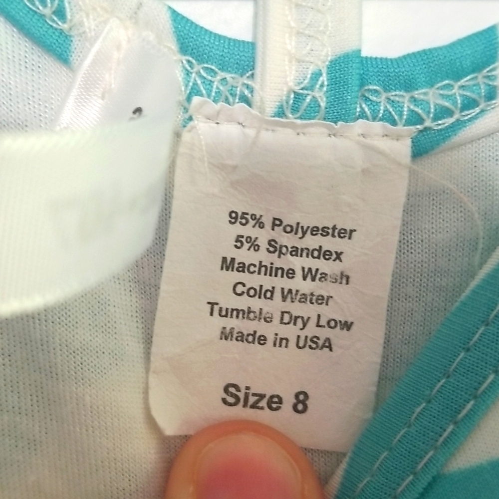 AREA•CODE•407  LITTLE GIRLS SWIM DRESS​​​​ - Picture 6 of 6